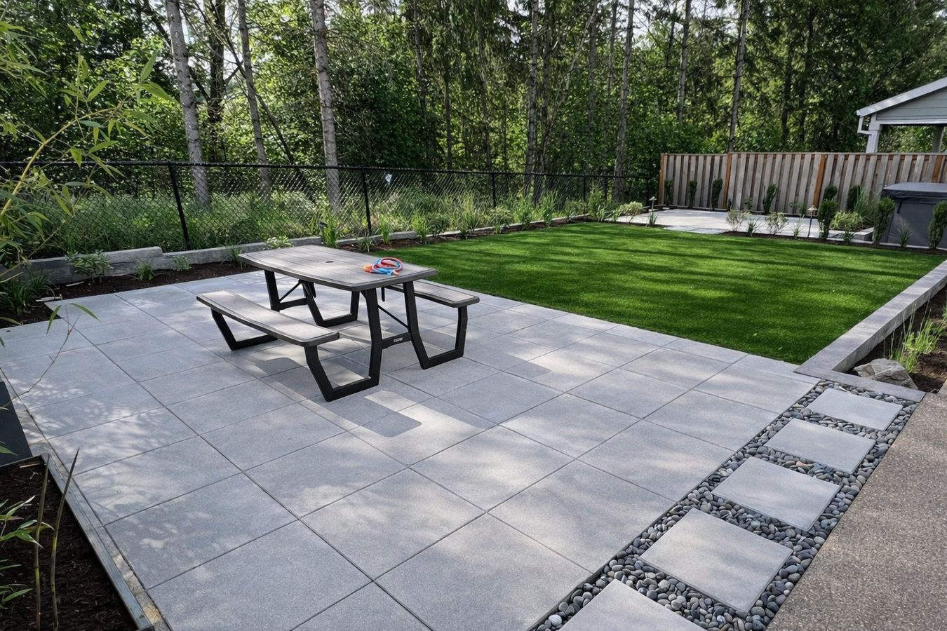 Concrete patio construction in Oceanside, CA