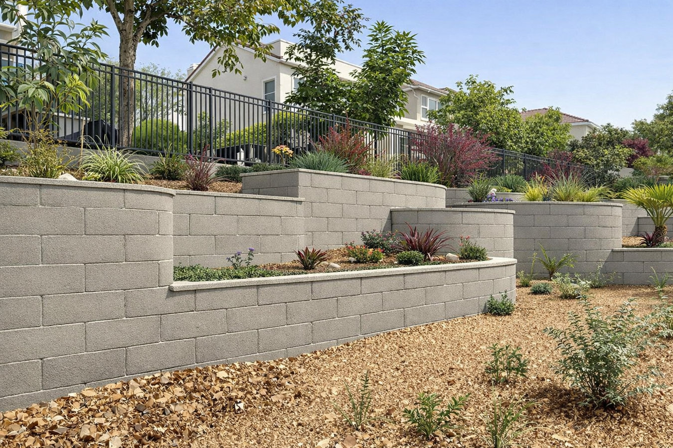 Concrete Retaining Walls in Oceanside, CA